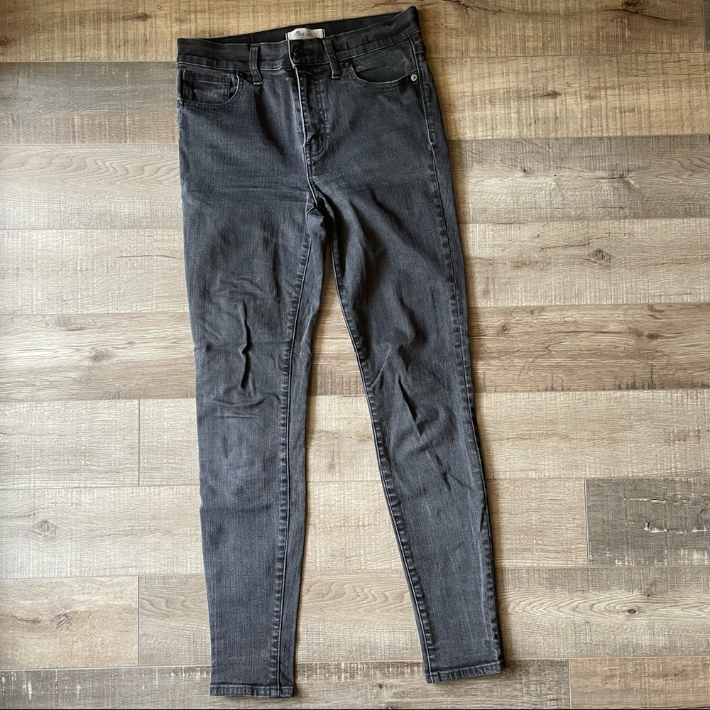 Madewell Black High Riser Skinny Skinny